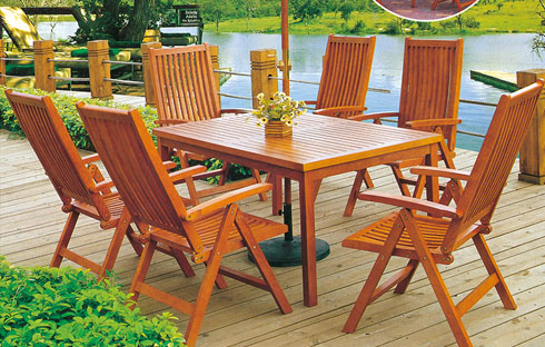5 mẫu bàn ghế gỗ sân vườn đẹp đáng mua nhất